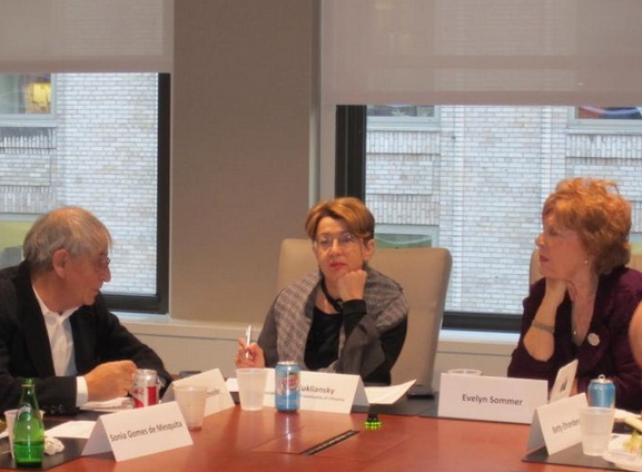 Встреча во Всемирном Еврейском Конгрессе