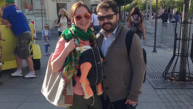 Kūdikis solistui Rafailui Karpiui – nauja šeimos ašis