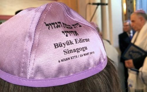 WJC official participates in reopening ceremony at restored synagogue in Edirne, Turkey