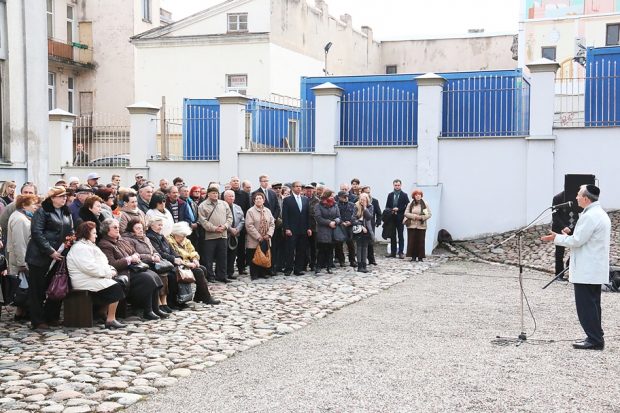 Pagerbtas Kauno gete žuvusių vaikų atminimas
