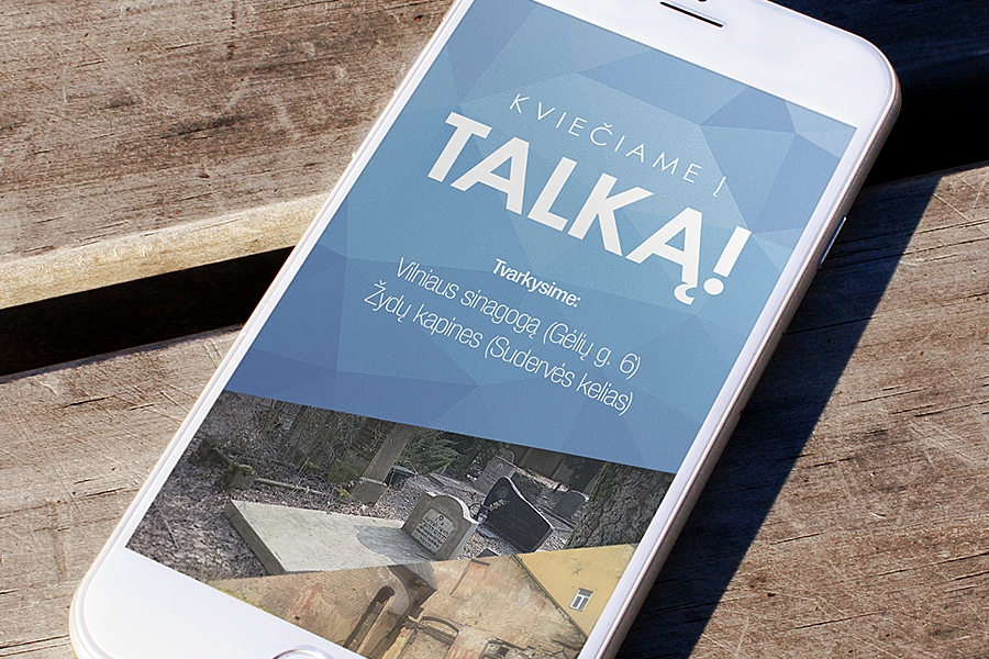 KVIEČIAME Į TALKĄ!