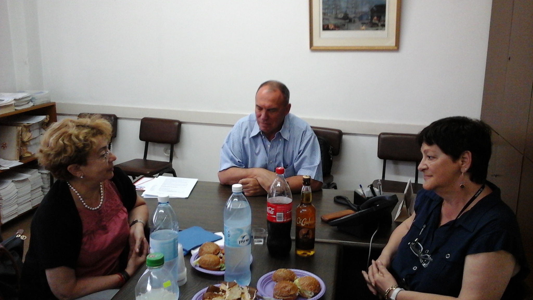 Susitikimas su Lietuvos žydų asociacija Izraelyje