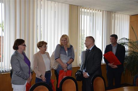 Apie sinagogą diskutavo su kultūros viceministru