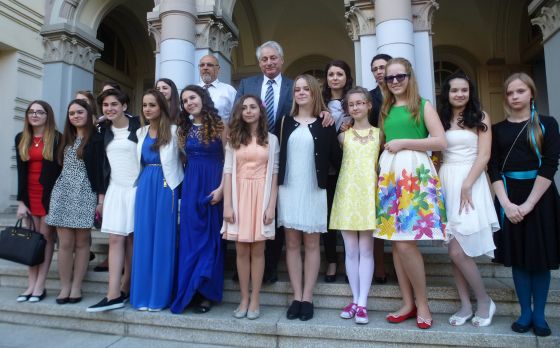 Vilniaus Šolom Aleichemo ORT gimnazijos moksleivių pilnametystės šventė Bar-bat micva