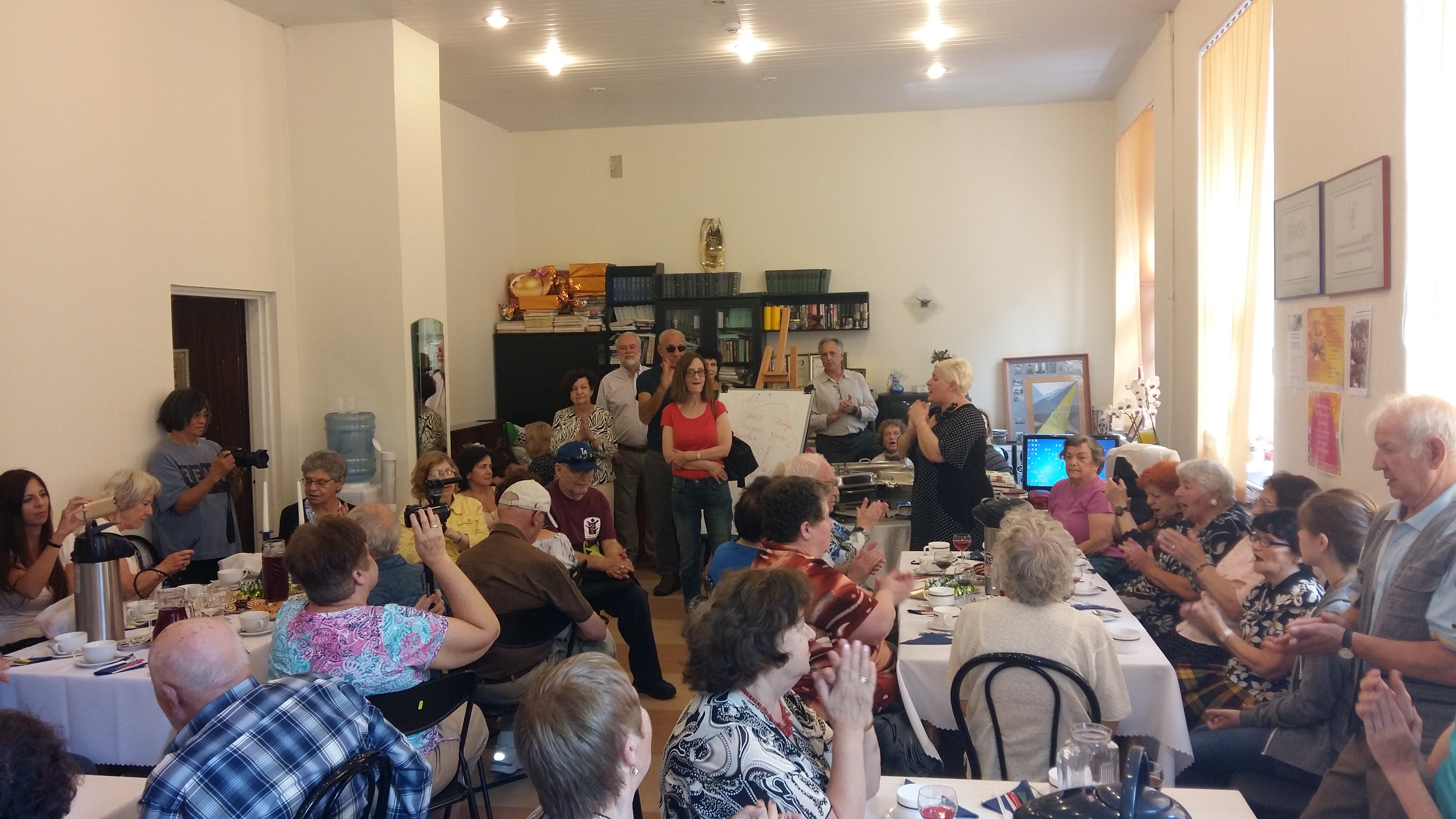 Howard Margol’s group visited Lithuanian Jewish Community