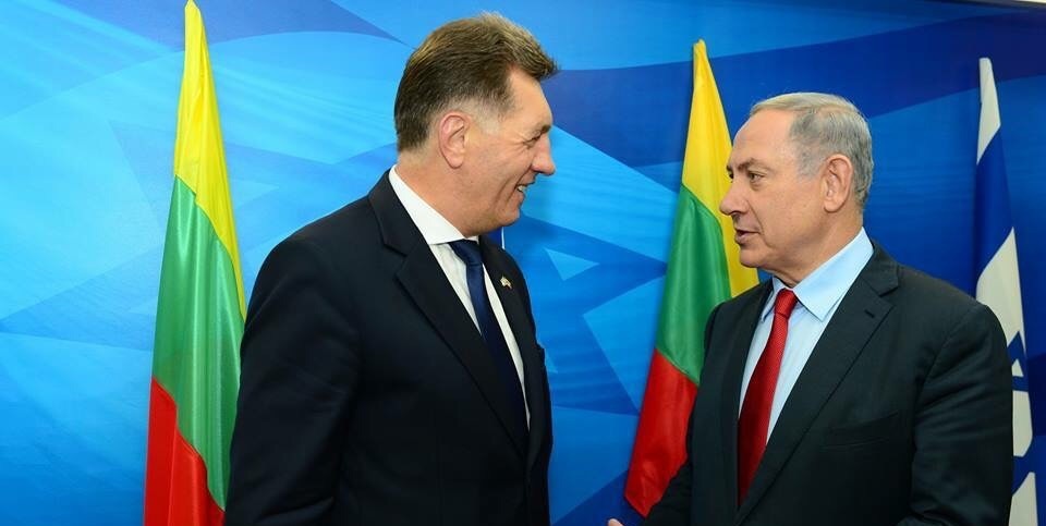 Netanyahu Recalls Roots at Meeting with Lithuanian PM Butkevičius Netanyahu Recalls Roots at Meeting with Lithuanian PM Butkevičius