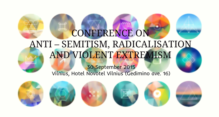 Invitation to the conference on Anti-Semitism, Radicalisation and Violent Extremism