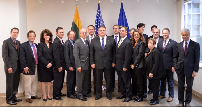 Ministras L. Linkevičius Niujorke susitiko su pasaulio ir JAV žydų organizacijomis