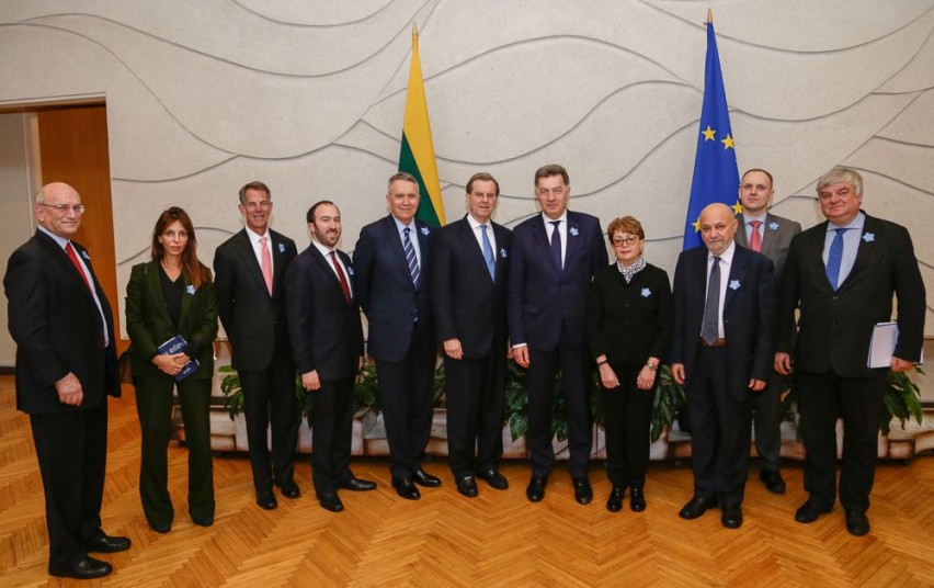 Premjeras susitiko su Amerikos žydų komiteto delegacija