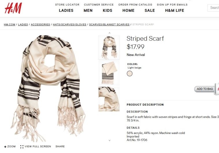 tallit scarf