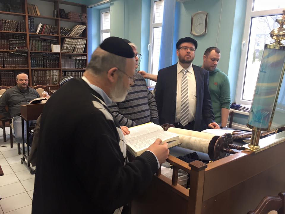 Klaipėdos žydų bendruomenėje lankėsi rabinas Kalev Krelin