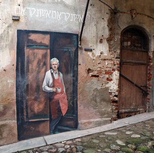 Ukmergės senamiestyje – žydų krautuvininko portretas Ukmergės senamiestyje – žydų krautuvininko portretas