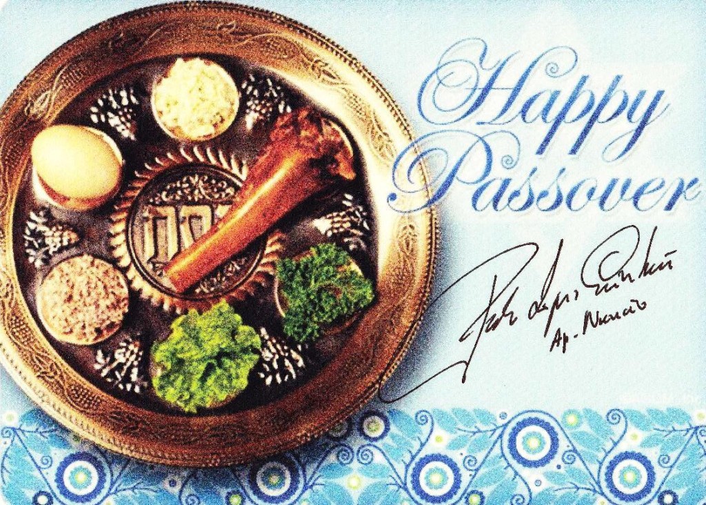 Nuncijaus sveikinimas