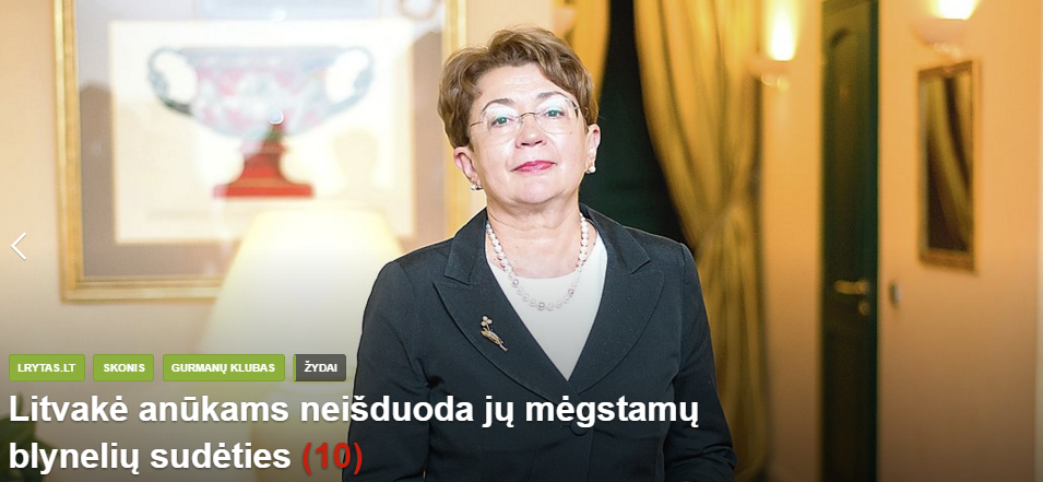 Litvakė anūkams neišduoda jų mėgstamų blynelių sudėties