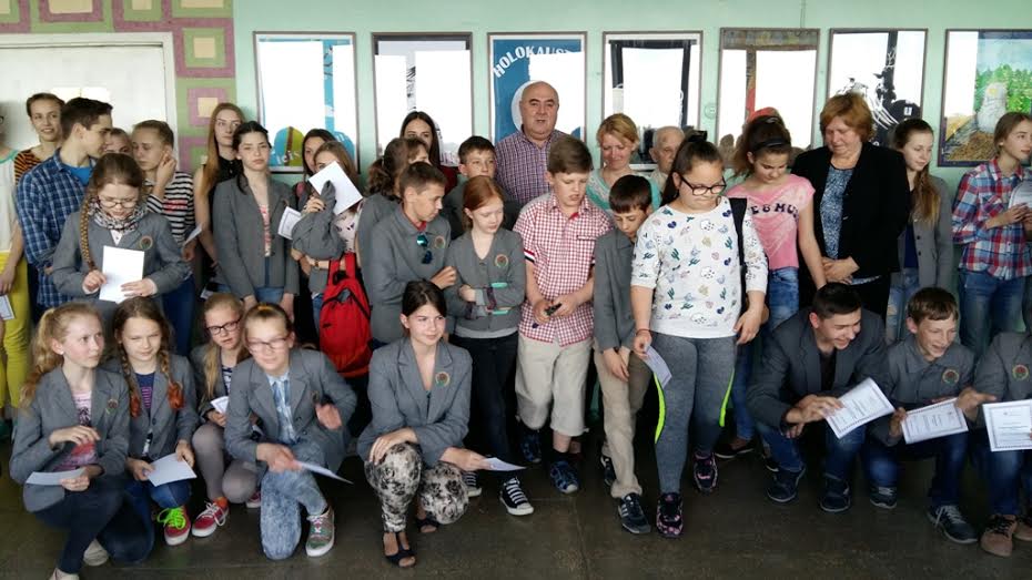 10 metų bendradarbiauja Panevėžio žydų bendruomenė ir Rožyno progimnazija