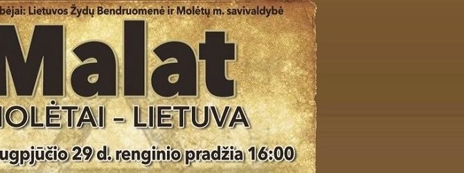 Atminties Maršas – 1941 m. rugpjūčio 29 d. mirties maršo Molėtuose 75-osios metinės.