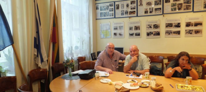 Panevėžio žydų bendruomenėje lankėsi garsus režisierius Borisas Maftsiras