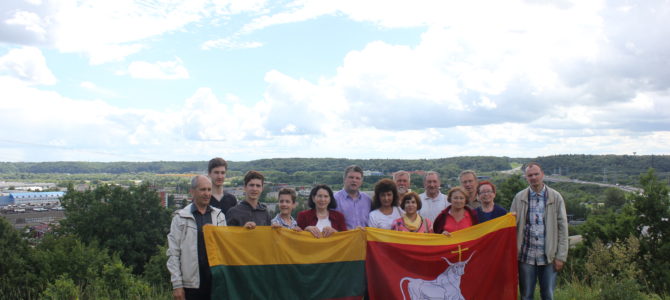 Kauno žydų bendruomenė kartu su kauniečiais švenčia Valstybės dieną