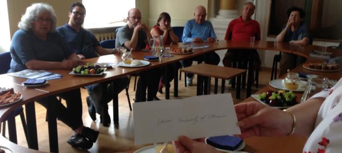 LŽB lankėsi „Jewish Heritage trip to Lithuania“ delegacija