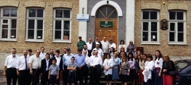 Panevėžyje svečiai – žydai iš Amerikos