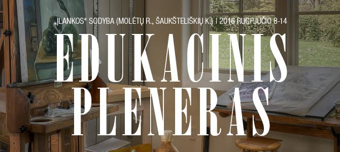 Edukacinis pleneras  2016 m. rugpjūčio 8 – 14