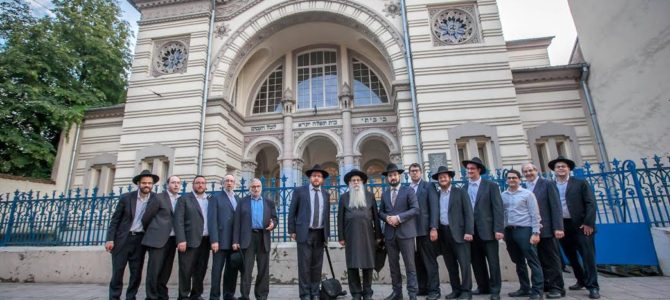 Lietuvoje lankėsi aukštų rabinų ir filantropų grupė iš JAV