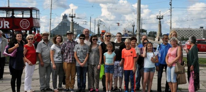 Panevėžio žydų bendruomenės narių vizitas į Latviją