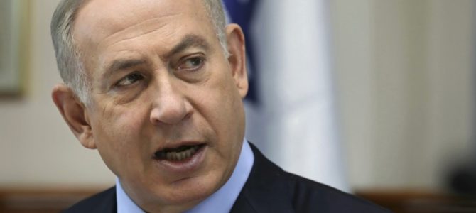 Kaltinimai Izraelio premjerui Benjaminui Netanyahu