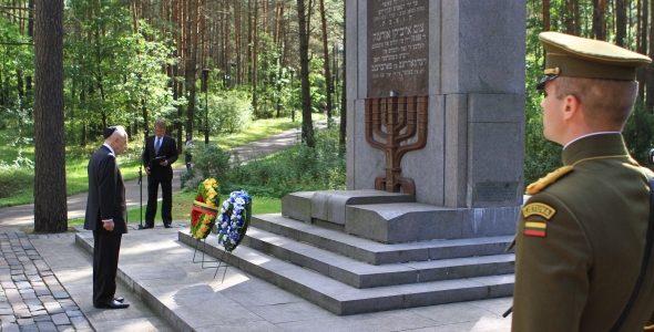 Paneriuose nacių įkurta žudymo bazė buvo tris kartus didesnė nei dabartinis memorialas