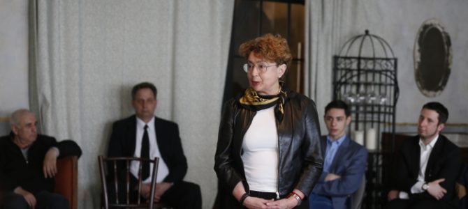 Žydų bendruomenės jaunimo susitikimas su LŽB pirmininke Faina Kukliansky