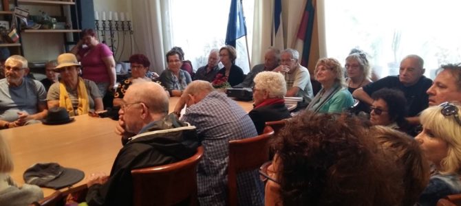 Svečiai iš Izraelio domisi Panevėžio krašto žydų istorijos keliais