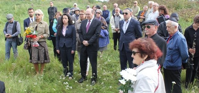 Kauno žydų bendruomenė paminėjo Petrašiūnų žydų žudynių ir Inteligentų akcijos IV forte 76-ąsias metines