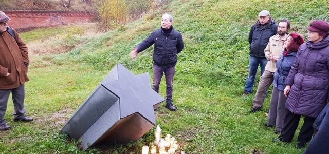 Kauno žydų bendruomenė visada spalio pabaigoje renkasi pagerbti Didžiosios akcijos aukas