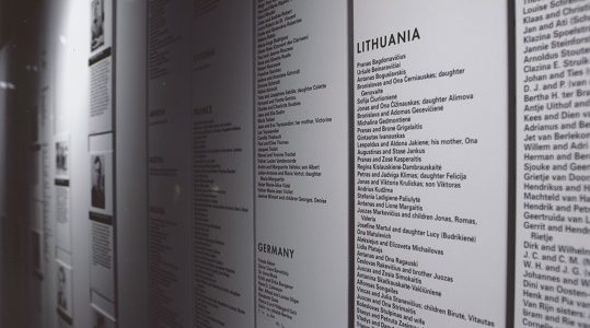 Institucijos nesusitaria, kur Vilniuje statyti paminklą žydų gelbėtojams