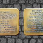 Stumbling Stones laid in Panevys