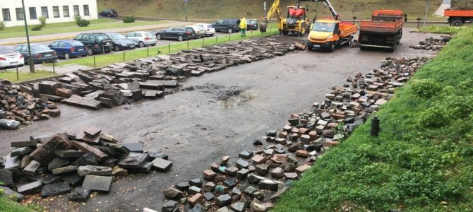 Senųjų Užupio žydų kapinių sutvarkymo projekto pasiūlymai