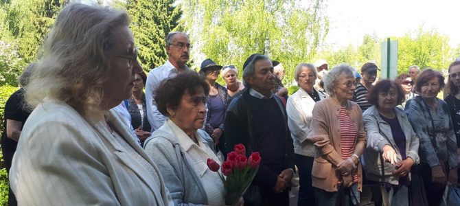 Lietuvos žydų bendruomenės Sudervės kapinėse paminėta Europos diena, pagerbiant žuvusius