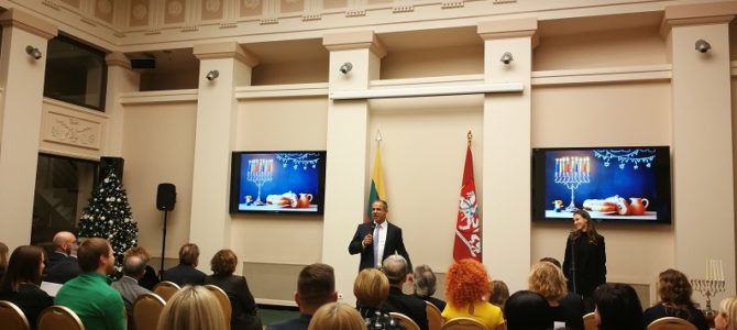 Hanukkah at the Lithuanian President’s Office