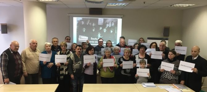 Šiaulių krašto žydų bendruomenė paminėjo Tarptautinę Holokausto aukų atminimo dieną.