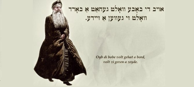 Jei bobutė turėtų barzdą – būtų senelis