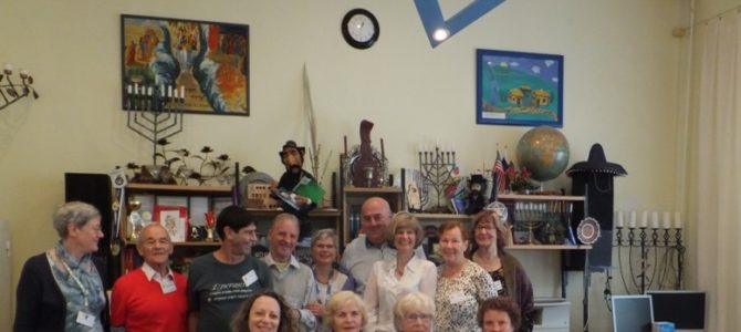 Еврейскую общину Паневежиса посетили эсперантисты разных стран