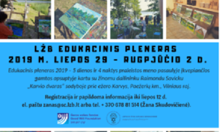 LŽB edukacinis pleneras prasidėjo