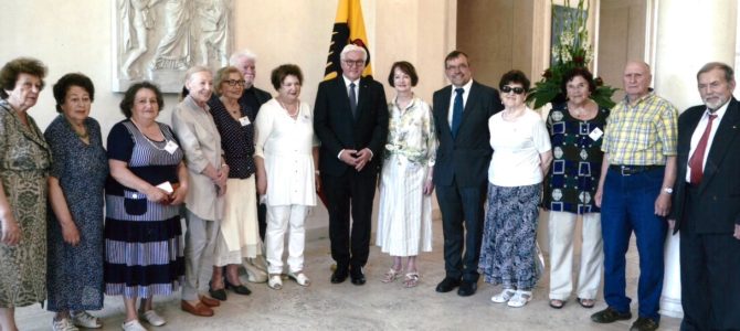 Holocaust Survivors Meet German President Steinmeier