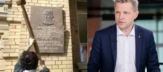 Члены Союза стрелков Литвы предлагают исключить из своих рядов мэра Вильнюса Р. Шимашюса