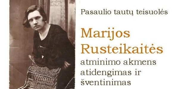Kelmės rajone Vaiguvos kaime, buvo atidengtas atminimo akmuo pasaulio teisuolei, vienuolei Marijai Rusteikaitei.