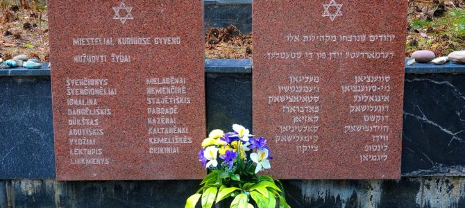 Holocaust Commemoration in Švenčionys on October 6