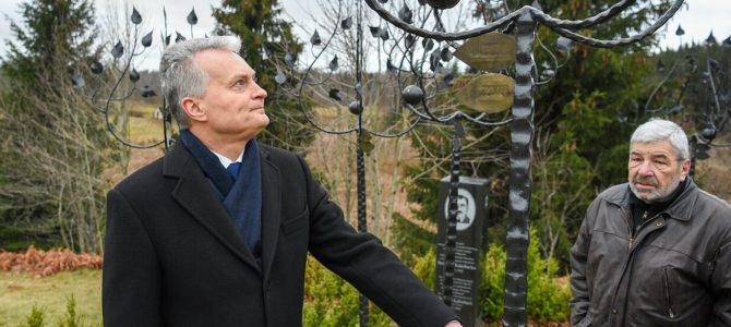 Lithuanian President Talks about What He Thinks about the Holocaust