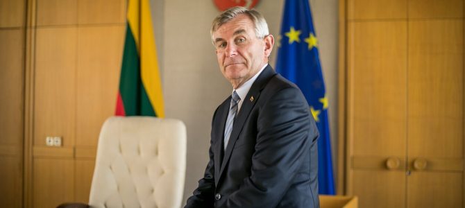 Seimo pirmininkas Viktoras Pranckietis sako, kad atstovavimas Lietuvai Pasauliniame Holokausto forume buvo tinkamas