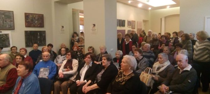 Išgyvenusieji Holokaustą LŽB nariai susirinko paminėti Tarptautinę Holokausto atminimo dieną