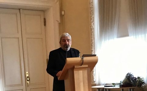 Tolerancijos žmogaus Eugenijaus Bunkos kalba apdovanojimo ceremonijoje